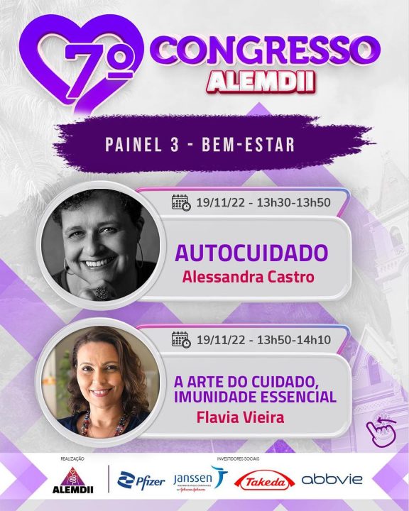 Painel Bem-Estar do 7º Congresso ALEMDII