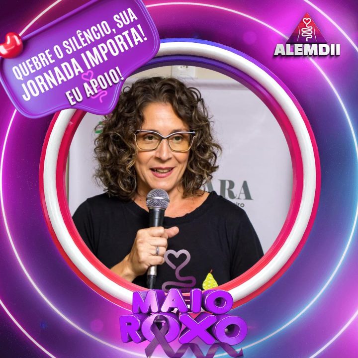 Compartilhe sua foto no Maio Roxo!