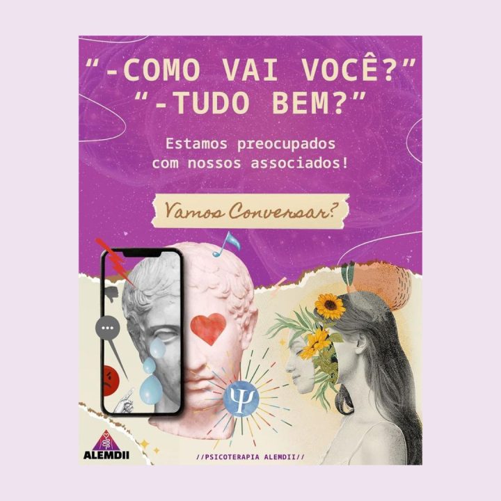 ALEMDII agora oferecerá atendimento psicológico GRATUITO para os membros da comunidade!