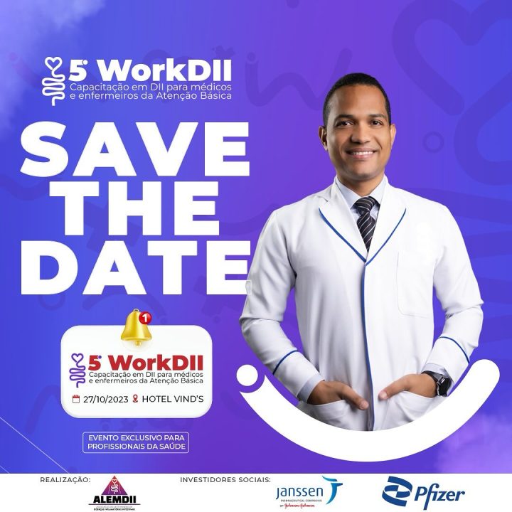 Capacitação em Doenças Inflamatórias Intestinais no 5º WORK DII da ALEMDII