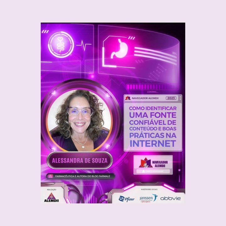 HOJE, 26 de setembro, no Navegador ALEMDII, teremos a presença da Alessandra de Souza